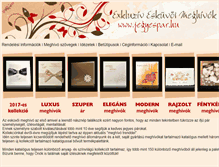 Tablet Screenshot of meghivo.shop.hu
